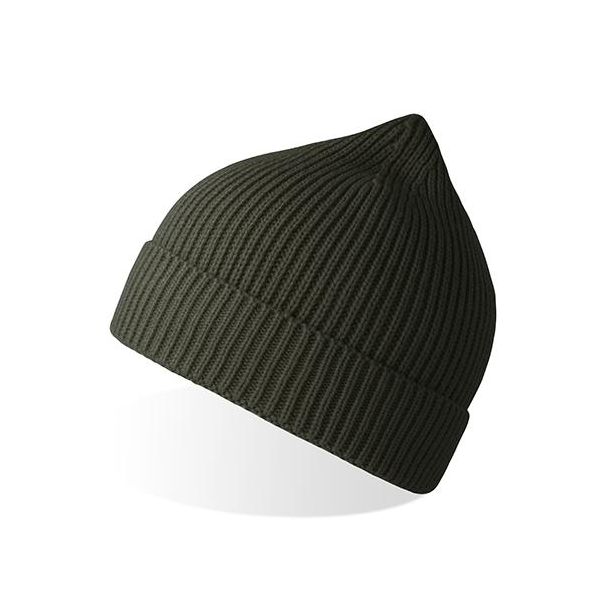 Atlantis Andb | Andy Beanie Cappello Invernale In Poliestere Riciclato - Colore: Olive - Taglia: Unica-image