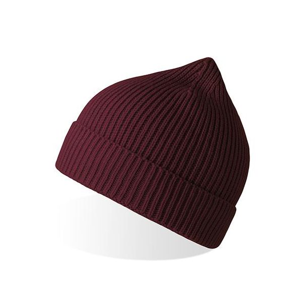 Atlantis Andb | Andy Beanie Cappello Invernale In Poliestere Riciclato - Colore: Borgogna - Taglia: Unica-image