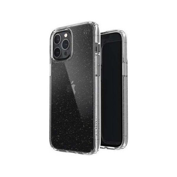 Speck, Custodia Protettiva Per Iphone 12 Pro Max Glitter Presidio Perfect-Clear, Trasparente-image