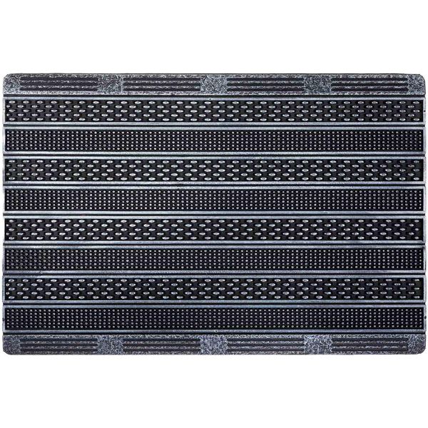 Tappeto Antisporco Astra Per Interni Ed Esterni Rubic Silver 45 X 75 Cm-image