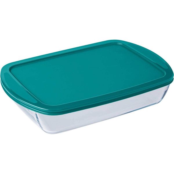 Pyrex Cook & Store Ciotola Rettangolare Con Coperchio Da 16 Litri-image