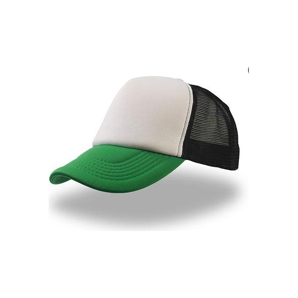 Atlantis Rapp | Original Trucker Cap - Colore: Bianco/Verde/Nero - Taglia: Unica-image