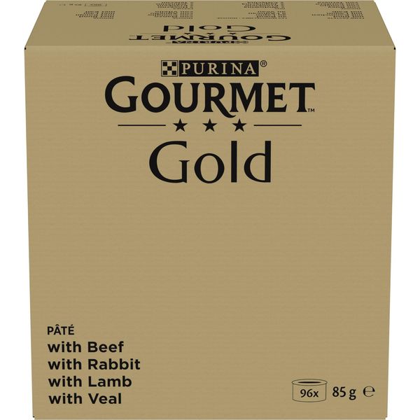 Purina Gourmet Cibo Umido Per Gatti Mousse 85 G X 96 Pezzi-image