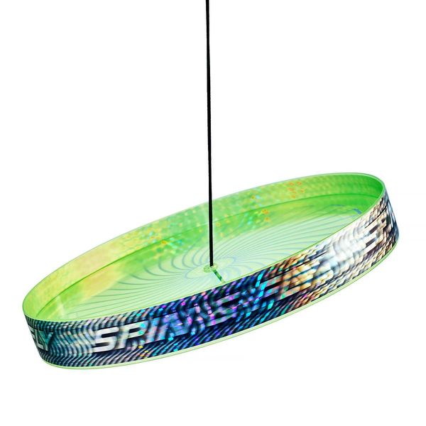 Eureka Frisbee Giocattolo Spin & Fly - Verde - Frisbee Giocattolo-image