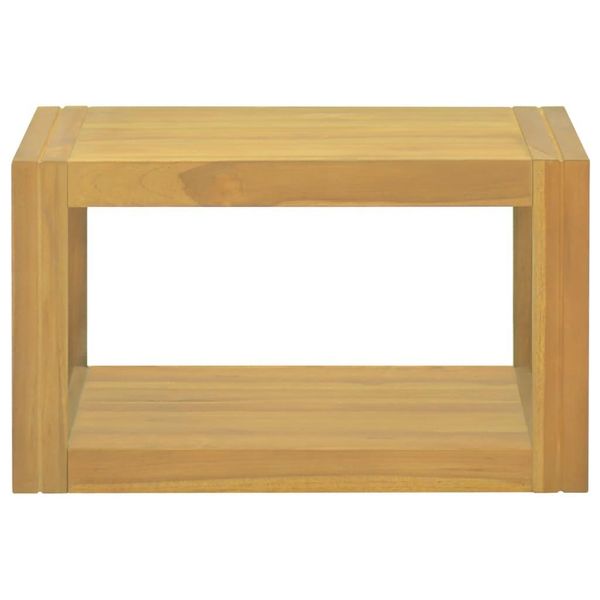 Vidaxl Mobile Da Bagno A Parete 60X45X35 Cm In Legno Massiccio Teak-image