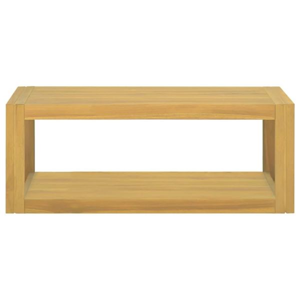 Syfax™ Mobile Da Bagno A Parete 90X45X35 Cm In Legno Massello Di Teak-image