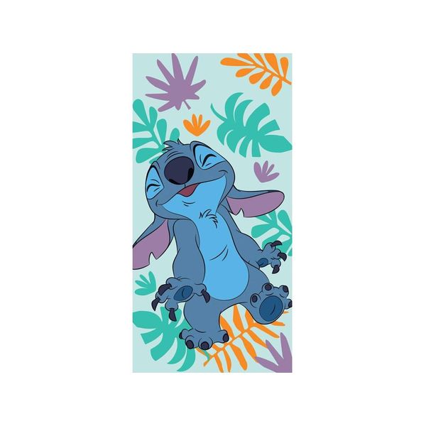 Telo Da Bagno Disney Lilo E Stitch, Telo Mare 70X140Cm-image