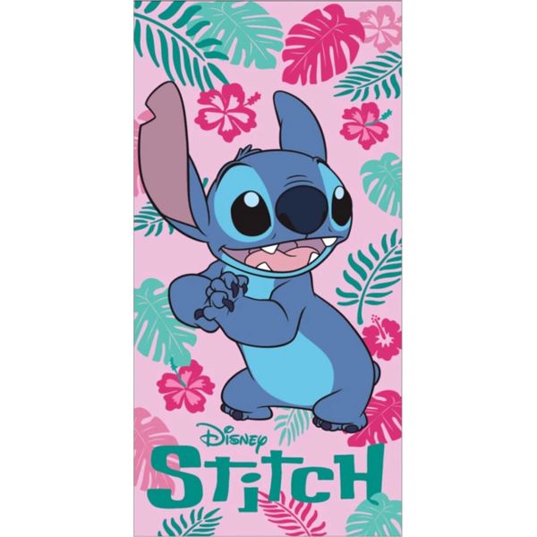 Telo Mare Disney Lilo & Stitch - Telo Da Bagno Confortevole E Resistente 70X140 Cm-image