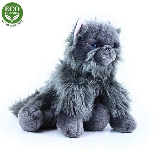Rappa Gatto Inglese Di Peluche Seduto 30 Cm ECO-FRIENDLY-image