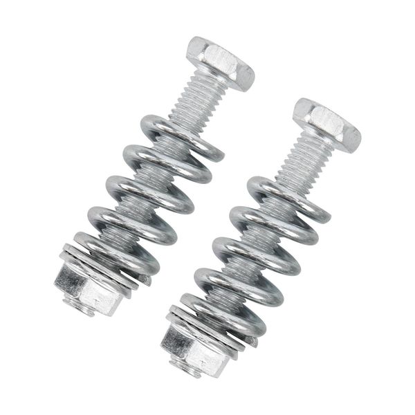 8PCS Set Di Riparazione Dello Scarico, Compreso Il Bullone, Il Dado, La Molla E La Guarnizione In Acciaio Accessori Per Automobili-image