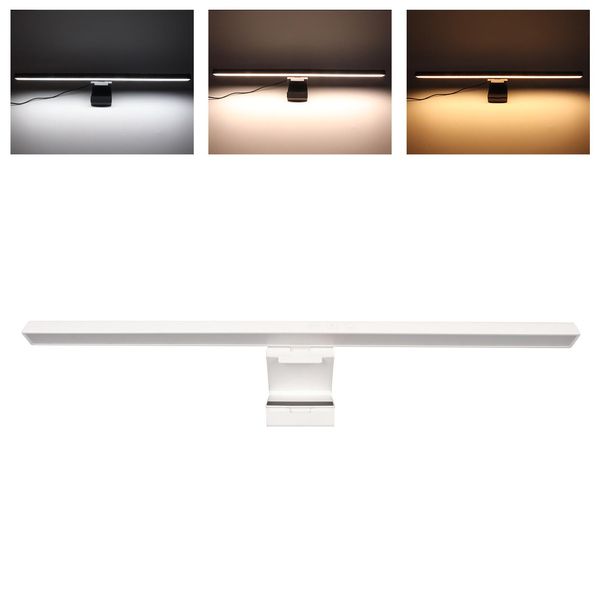 Striscia Luminosa Per Monitor, 3 Modalità Di Luce Commutabili, Dimmerabile All'infinito, Controllo Touch, Striscia Luminosa Per Lo Schermo Del Computer Per L'ufficio E La Casa-image