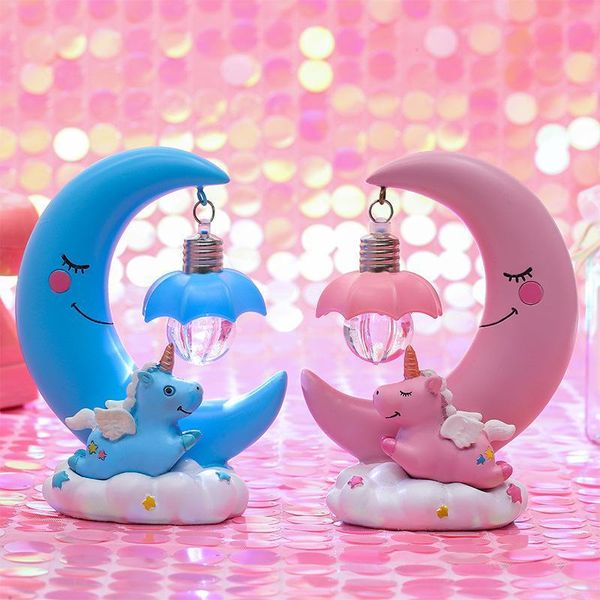 Cartoon Moon Led Night Light, Luce Notturna, Luce Notturna A Led, Comodino, Lampada Notturna A Cartoni Animati-image