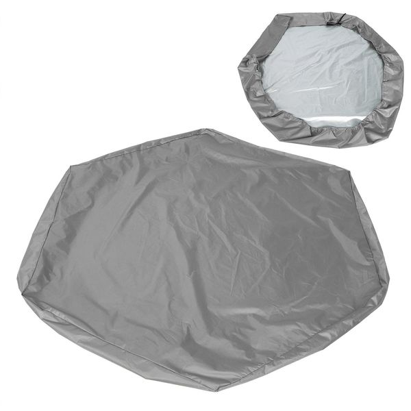Copertura Per Sabbiera, Esagonale, Per Sabbiera E Giochi Di Sabbia, Impermeabile, Copertura Per Piscina Con Coulisse Per Il Giardino Esterno-image
