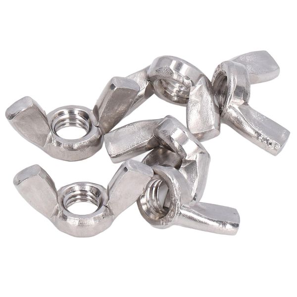 Dadi Ad Alette, Kit Di Assortimento Di Dadi Ad Alette, Dadi Ad Alette In Acciaio Inossidabile, Sostituzione Del Dado Ad Alette, Dado Ad Alette Din 315, Materiali Di Consumo Per Ferramenta-image