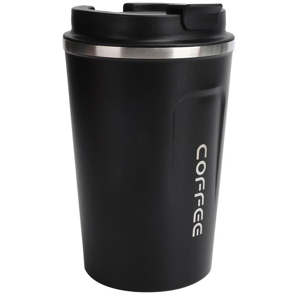 Tazza Isolata, Tazza Di Caffè, Tazza Di Caffè In Acciaio Inossidabile, Tazza Di Caffè Termica, Tazza Di Caffè Dell'automobile, Tazza Portatile Dell'automobile-image