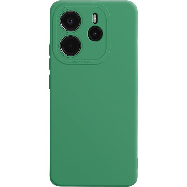 Avizar, Cover Per Xiaomi Redmi Note 14 4G Blocco Fotocamera In Silicone Liscio, Verde-image