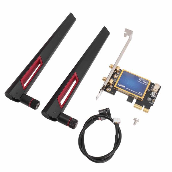 Scheda Wifi Pcie, Scheda Wifi Pcie X1, Scheda Wifi Per Pc, Scheda Wifi Pcie A Doppia Banda, Scheda Wifi Pci Express, Scheda Adattatore Di Rete Per Pc-image