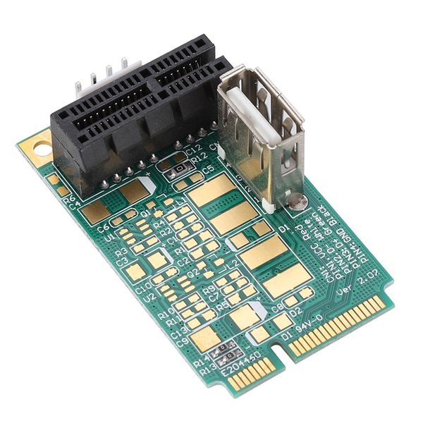 Scheda Riser, Scheda Riser Mini PCI-E, Scheda Riser PCI-E, Adattatore PCI-E, Adattatore Per Slot Express 1X-image