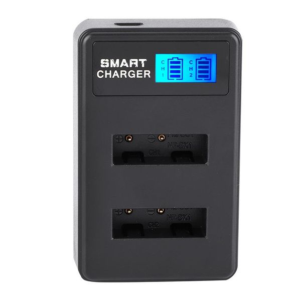 Caricabatterie, Caricabatterie Usb Per NP-BX1, Caricabatterie A 2 Slot Per NP-BX1, Caricabatterie Portatile, Lettore Di Schede Per Caricabatterie-image