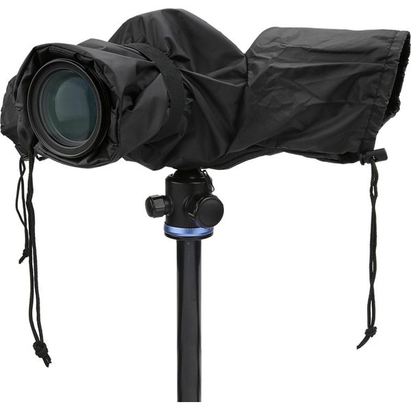 Copertura Antipioggia Universale In Nylon Impermeabile, Accessorio Fotografico Per Fotocamera Dslr-image