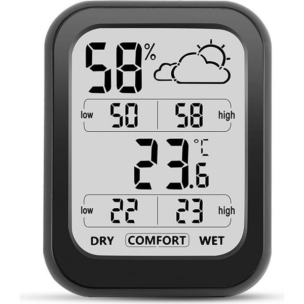 Igrometro, Termometro, Termometro Igrometro Per Interni, Termometro Igrometro Digitale, Misuratore Di Umidità Della Temperatura, Misuratore Di Umidità Della Temperatura, Monitor Di Umidità Della Temperatura, Termoigrometro-image