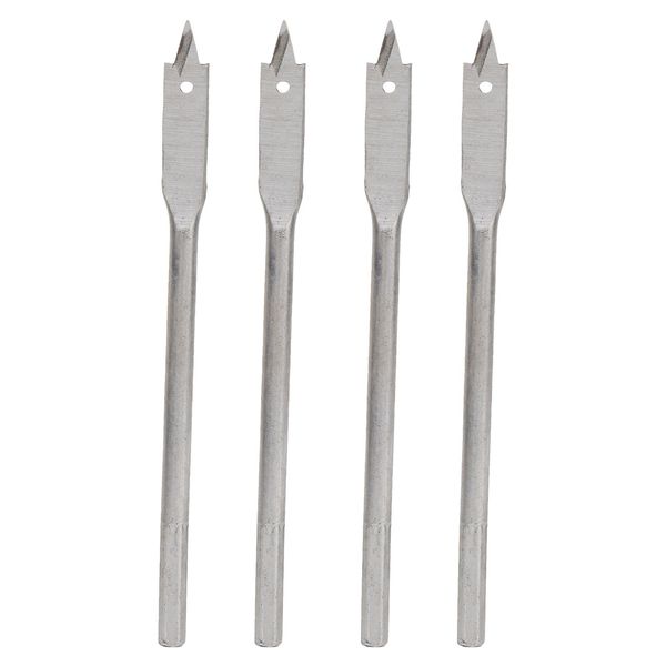 Set Di Punte Da Trapano Per Legno Piatte, Punta Da Trapano A Testa Piatta, Punta Da Trapano Per Legno Piatta Da 10 Mm, Punta Da Trapano Per Alesatura A Vanga, Strumenti Di Foratura Per La Lavorazione Del Legno, Punte Da Trapano-image