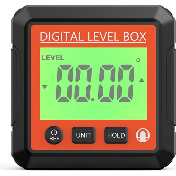 Goniometro Digitale, Goniometro Elettronico, Inclinometro Con Base Magnetica, Livella Di Precisione Lcd, Cercatore D'angoli-image