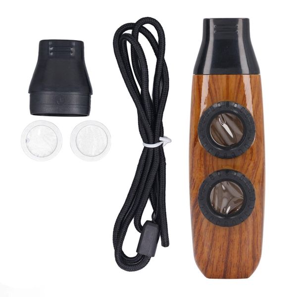 Flauto Kazoo, Flauto A Doppio Foro, Strumento Musicale A Fiato Regolabile Con Membrana Per Esibizioni Musicali-image