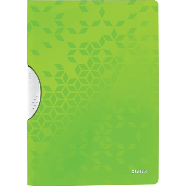 Leitz Raccoglitore A Clip Wow Colourclip Din A4 Pp Verde-Metallico-image