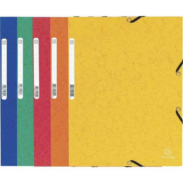 Cartella Con Elastico E 3 Lembi Din A4 Colori Assortiti-image