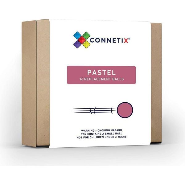 Connetix Piastrelle Magnetiche Palline Di Marmo Pastello 16 Pezzi-image