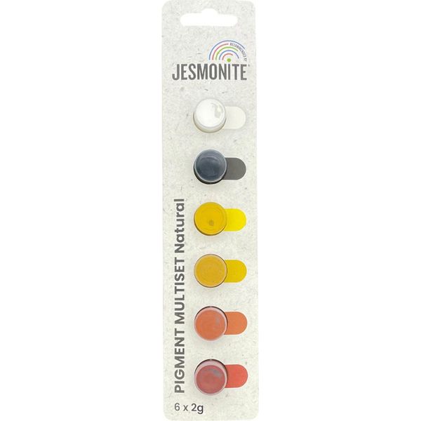 Set Di Vernici Jesmonite 6 Colori Di Pigmenti Da 2 G Per L'artigianato Artistico E Il Fai Da Te Naturale-image