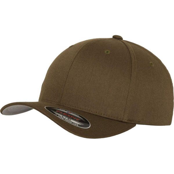 Flexfit 6277 | Berretto / Berretto / Cappello In Lana Pettinata - Colore: Olive - Taglia: Xs/S-image