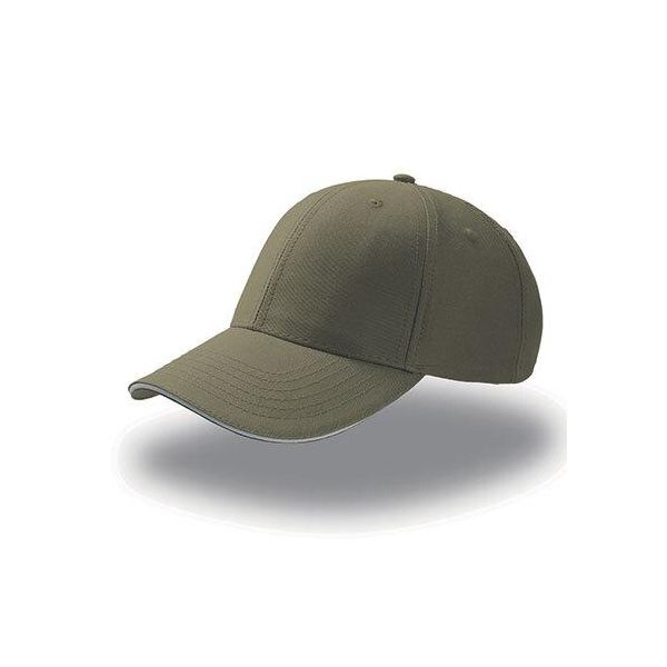 Atlantis | Sport Sandwich Cap / Berretto / Cappello - Colore: Olive/White - Taglia: One Size-image