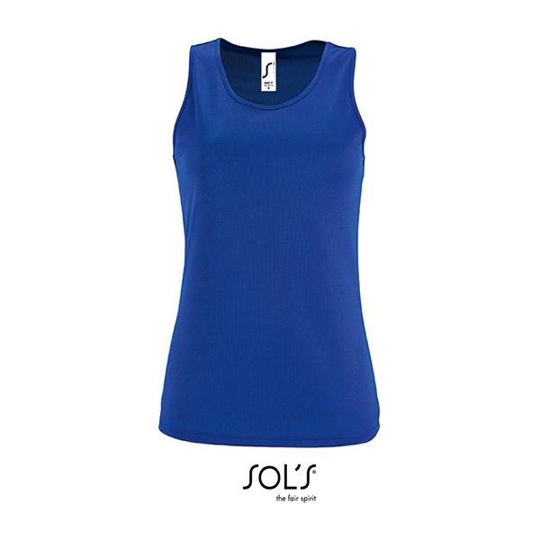 Sols 02117 | Canotta Sportiva Da Donna - Colore: Blu Reale - Taglia: Xxl-image