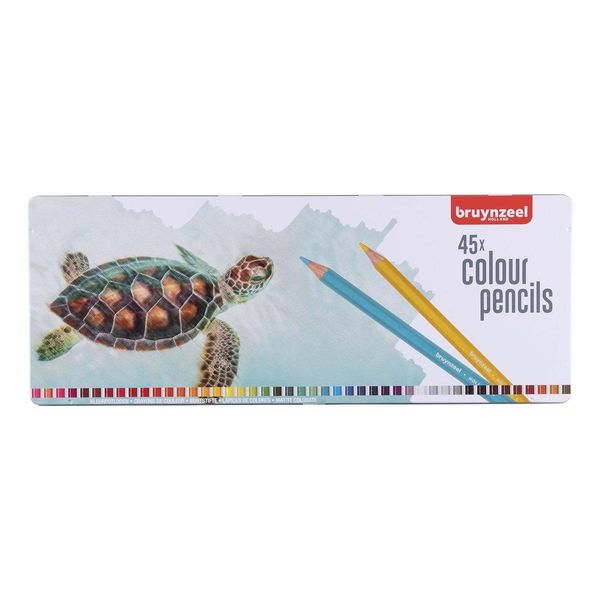 Matite Colorate Bruynzeel Tartaruga 45 Astuccio In Metallo-image