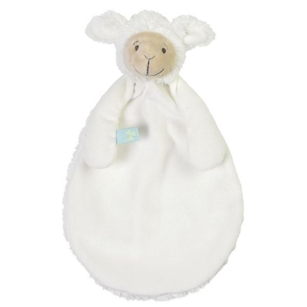 Happy Horse Panno Coccole Agnello Lugano - 29 Cm - Bianco - Regalo Per Bambini-image