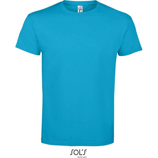 Sols 11500 | Imperial Maglietta Da Uomo Unisex - Colore: Aqua - Taglia: S-image