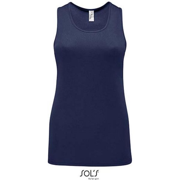 Sols 02117 | Canotta Sportiva Da Donna - Colore: French Navy - Taglia: Xl-image