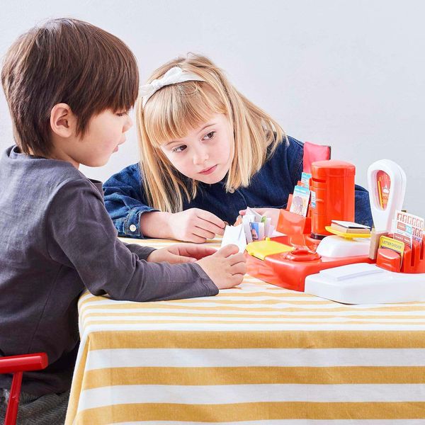Ufficio Postale Giocattolo Casdon - Gioco Di Ruolo Educativo Per Bambini-image