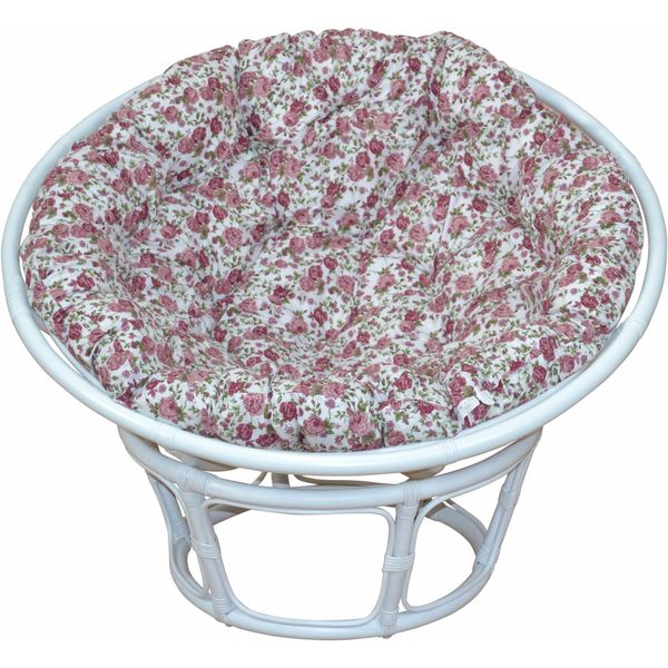 Rattanstuhl Home Affaire, Rosa (Weiß, Rose), Ø110Cm, StüHle, Rattanstuhl, Aus Handgeflochtenem Rattan-image