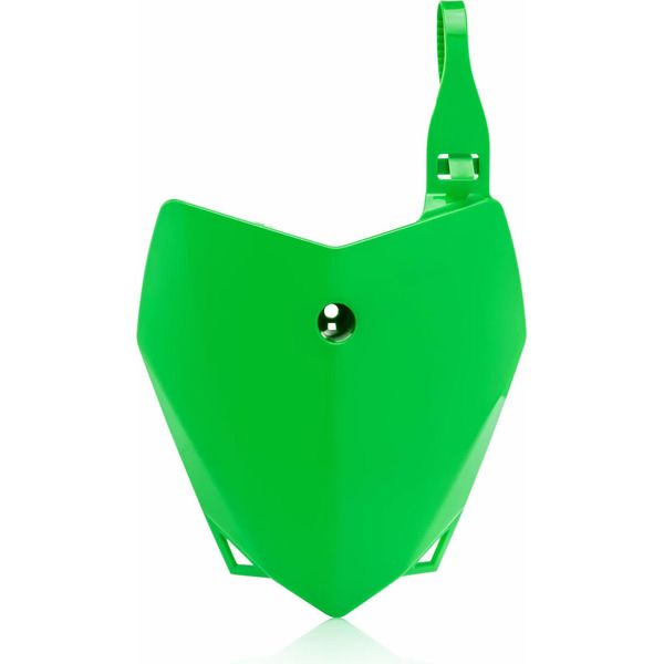 Tabella Portanumero Anteriore Acerbis Verde Per Kawasaki Klx 110-image