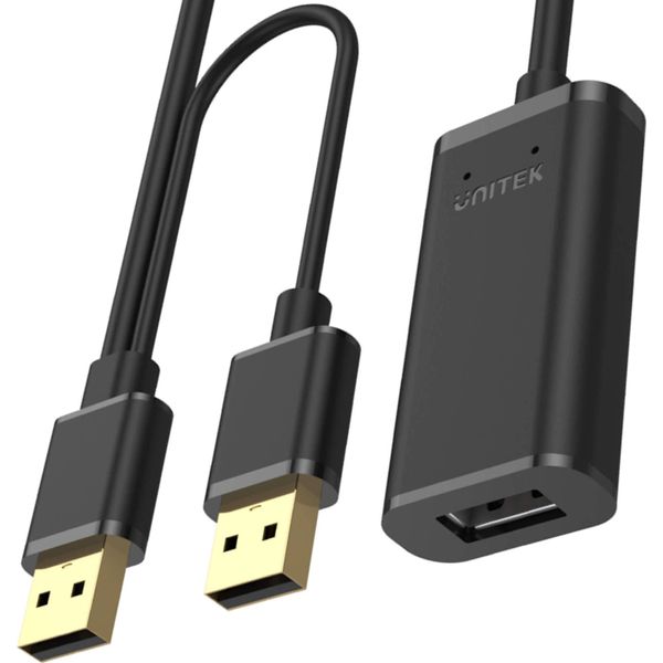 Unitek Unitek Y-279 Cavo Usb Usb 2.0 20 M 2 X Usb A Usb A Nero-image