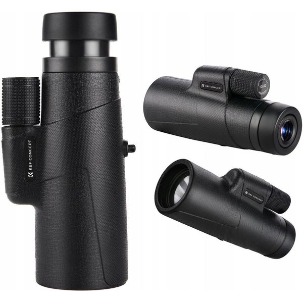 K&F Concept Azot 10X 42Mm 10X42 Bak4 IP65 Monoculare + Custodia / KF33.090-image