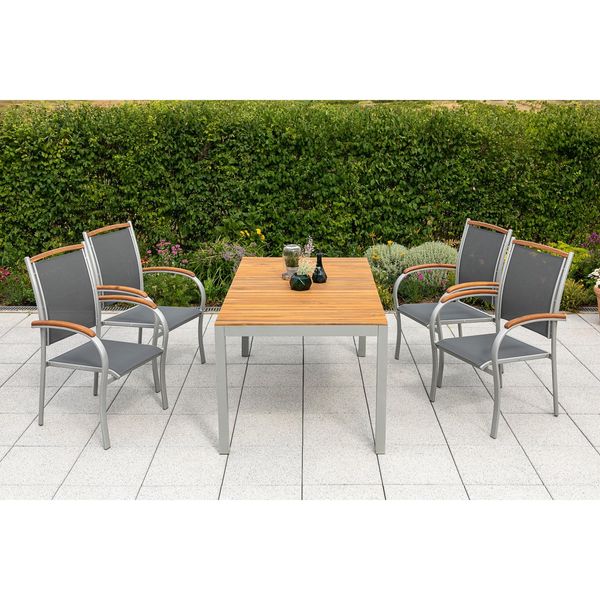Merxx Siena Set 5Tlg. Tisch 150X90 Cm-image