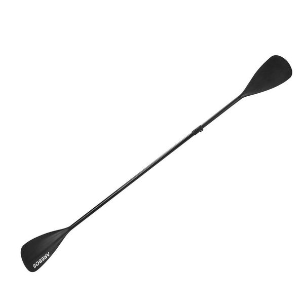 Arebos 2-In-1 Pagaia Doppia E Pagaia Singola | Pagaia Ausiliaria Sup | Pagaia Canoa | Kayak | Estensibile 156-215Cm In Alluminio-image