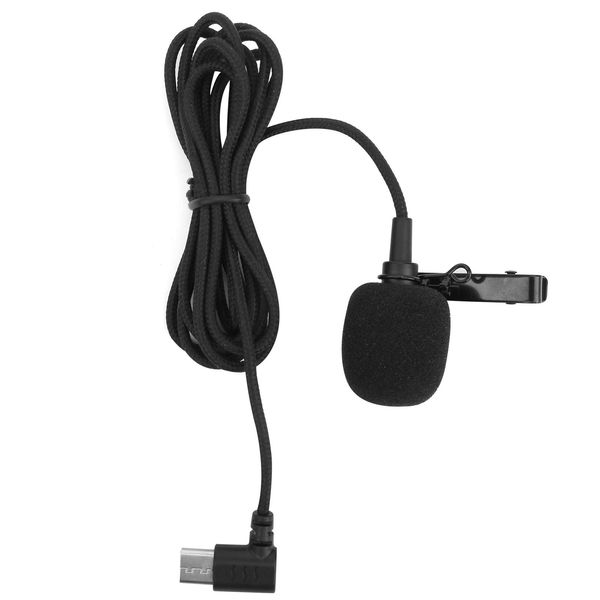 Microfono, Microfono Con Interfaccia TYPE-C, Microfono Per Videocamera D'azione, Microfono Per Videocamera, Microfono TYPE-C Per Videocamera D'azione, Accessorio Per Microfono Per Videocamera D'azione-image