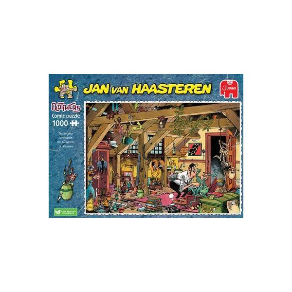 Jumbo Games 1110100315 Jan Van Haasteren Oldtimers - The Bachelor Puzzle Da 1000 Pezzi-image