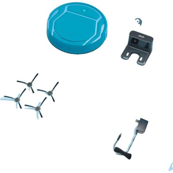 Robot Aspirapolvere, Potenza Di Aspirazione 3000Pa, Navigazione Intelligente, Okp K2P-EU, Ue-image