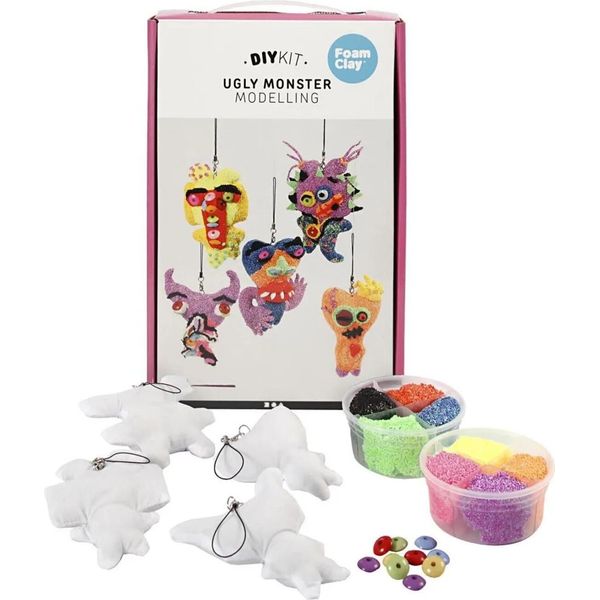 Set Di Modellazione Di Mostri, Inclusi Materiali E Istruzioni, A Partire Da 5 Anni-image